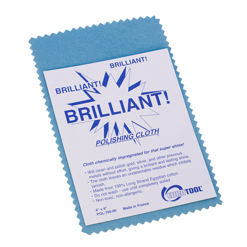 Blue Brilliant Polishing Cloth