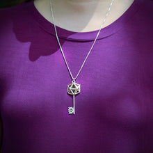 Load image into Gallery viewer, D20 Key Necklace
