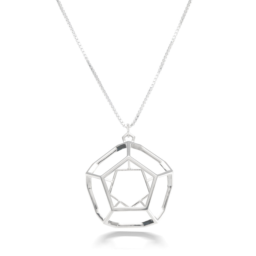 Dodecahedron Necklace