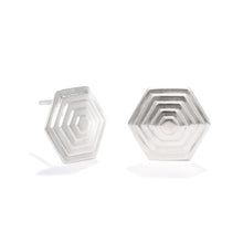Load image into Gallery viewer, Hexagonal Pyramid Earrings
