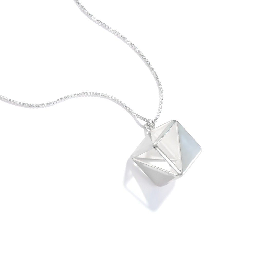 Illusion Cube Necklace