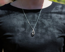 Load image into Gallery viewer, Spiral Raindrop Necklace
